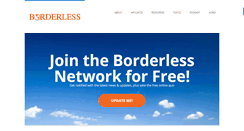 Desktop Screenshot of borderlessblog.com