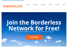 Tablet Screenshot of borderlessblog.com